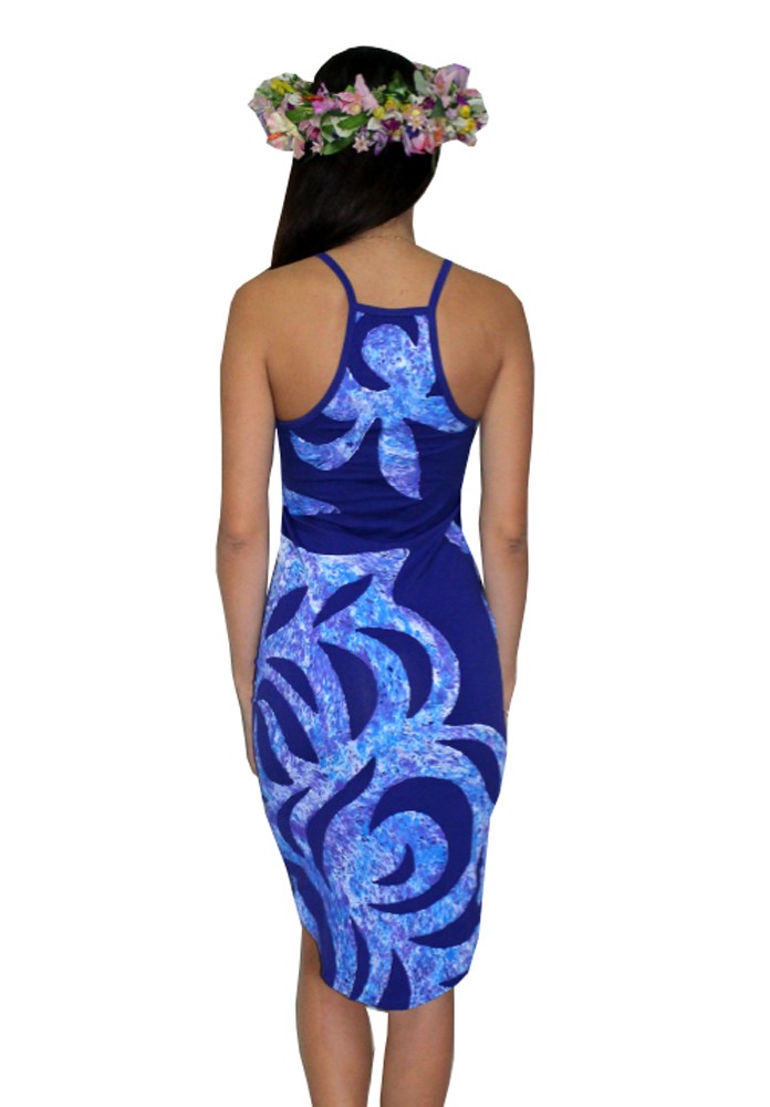 Tavarua Blu Spandex Dress
