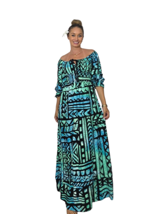 Keanoah V Rayon Dress